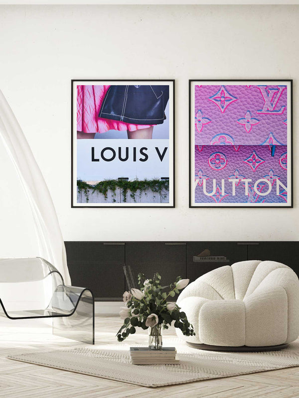 Buy Louie Vuitton Cactus Sunset Luxury Custom Canvas Art Print Online in  India 