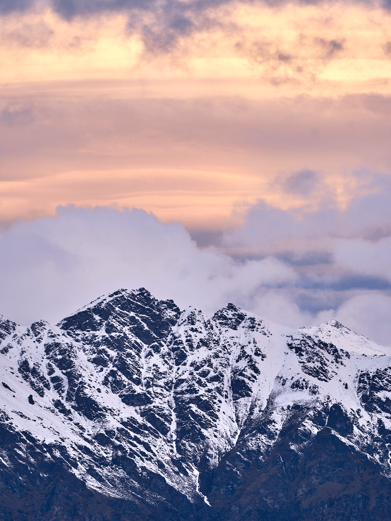 Cloud Line, fine art landscape print, New Zealand mountain photography, snow-capped mountain wall art, moody alpine photo print, designer winter landscape wall art, fog and snow mountain print, Queenstown mountain art print, luxury home décor, fine art photography for interiors, minimalist wall print, contemporary nature photography, premium giclée print, Melbourne Print Studio, Australian Wall Prints, Scandinavian interior art, mountain range photography print, modern landscape wall décor