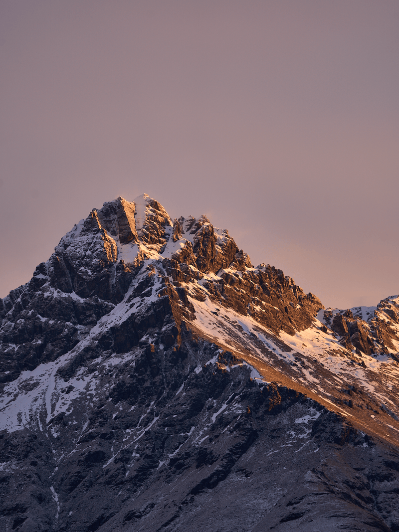 Low Light, fine art landscape print, New Zealand mountain photography, snow-capped mountain wall art, moody alpine photo print, designer winter landscape wall art, fog and snow mountain print, Queenstown mountain art print, luxury home décor, fine art photography for interiors, minimalist wall print, contemporary nature photography, premium giclée print, Melbourne Print Studio, Australian Wall Prints, Scandinavian interior art, mountain range photography print, modern landscape wall décor