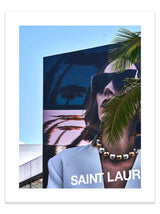 Shop Rodeo Palms Photo Art Print a Fashion Design Art Print and Saint Laurent Fashion Print themed photography wall art print from Giclée Studios wall artwork collection Buy Australian made fine art print poster and framed prints for the home and your interior décor