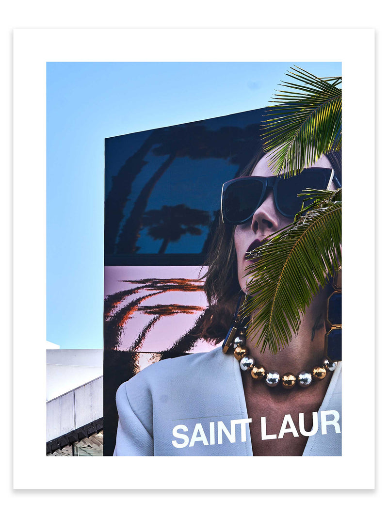 Shop Rodeo Palms Photo Art Print a Fashion Design Art Print and Saint Laurent Fashion Print themed photography wall art print from Giclée Studios wall artwork collection Buy Australian made fine art print poster and framed prints for the home and your interior décor