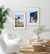 Shop Rodeo Palms Photo Art Print and Hollywood Hills framed fine art print a Fashion Design Art Print and Saint Laurent Fashion Print themed photography wall art print from Giclée Studios wall artwork collection Buy Australian made fine art print poster and framed prints for the home and your interior décor
