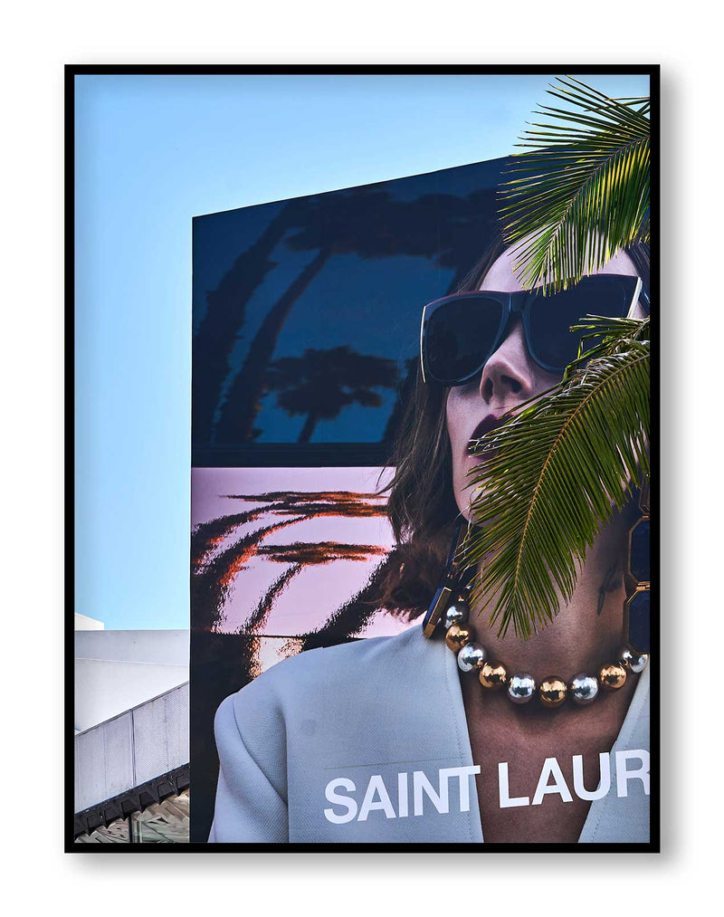 Shop Rodeo Palms Photo Art Print a Fashion Design Art Print and Saint Laurent Fashion Print themed photography wall art print from Giclée Studios wall artwork collection Buy Australian made fine art print poster and framed prints for the home and your interior décor