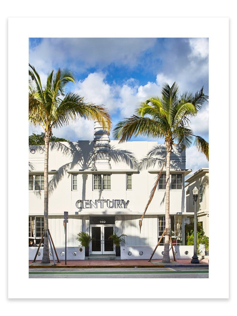Miami artwork, Miami Poster Art, Mid-Century Architecture Art Print, Mid-Century Architecture Artwork, Architecture Wall Art Print, Architecture photography print, LA Wall Art Print, LA Art Print, interior design art prints, interior design wall art, home décor prints, home décor wall art, wall art prints, Melbourne Print Studio, Australian Wall Art Prints, Los Angeles Wall Art, LA Art, fine-art wall décor. This print option has a white border, so the print has a white border when it is framed.