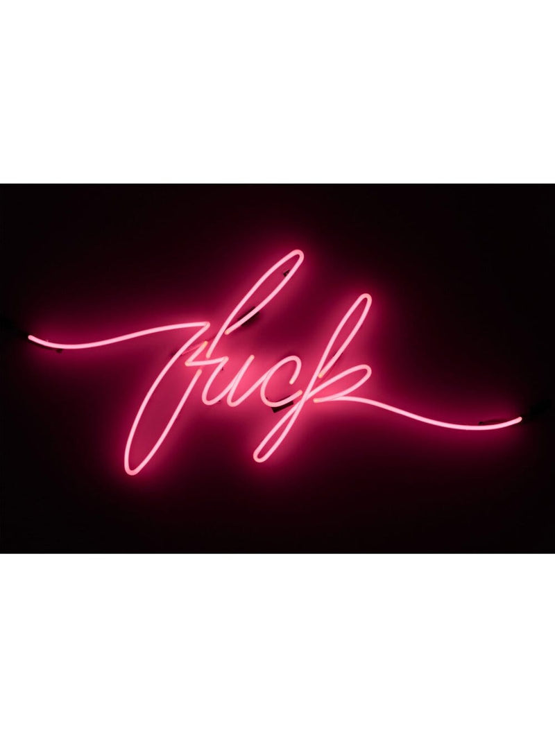 Untitled Neon Print/Black