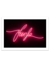 Untitled Neon Print/Black
