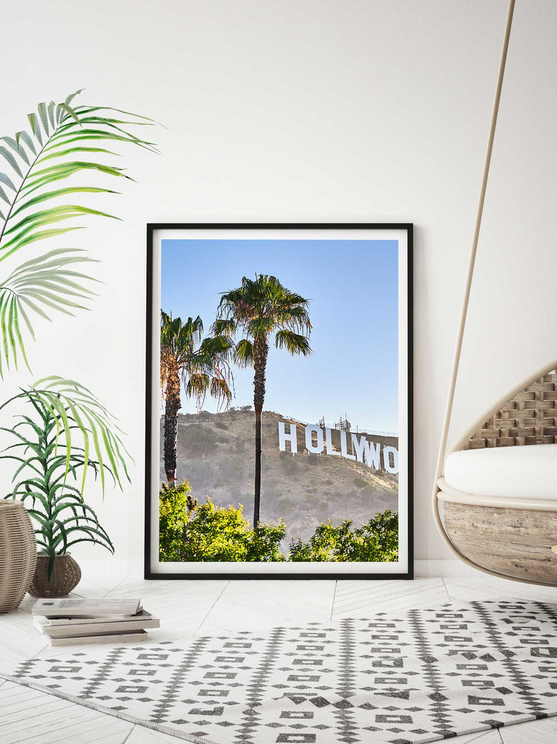 Shop-Hollywood-Hills-Photo-Art-Print-a-Hollywood-themed-photography-wall-art-print-from-Giclée-Studios-wall-artwork-collection-Buy-Australian-made-fine-art-poster-and-framed-prints--for-the-home-and-your-interior-decor