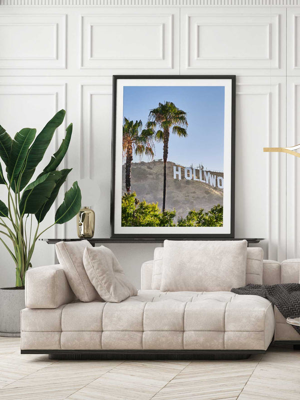 Shop-Hollywood-Hills-Photo-Art-Print-a-Hollywood-themed-photography-wall-art-print-from-Giclée-Studios-wall-artwork-collection-Buy-Australian-made-fine-art-poster-and-framed-prints--for-the-home-and-your-interior-decor