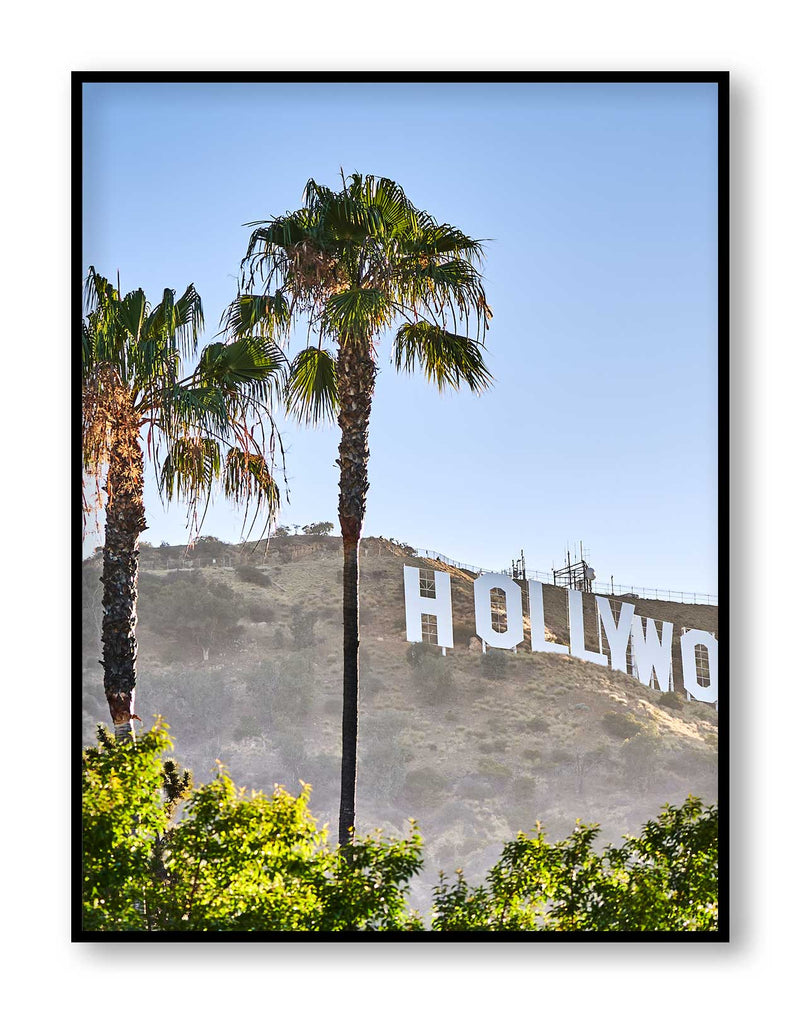 Shop-Hollywood-Hills-Photo-Art-Print-a-Hollywood-themed-photography-wall-art-print-from-Giclée-Studios-wall-artwork-collection-Buy-Australian-made-fine-art-poster-and-framed-prints--for-the-home-and-your-interior-decor