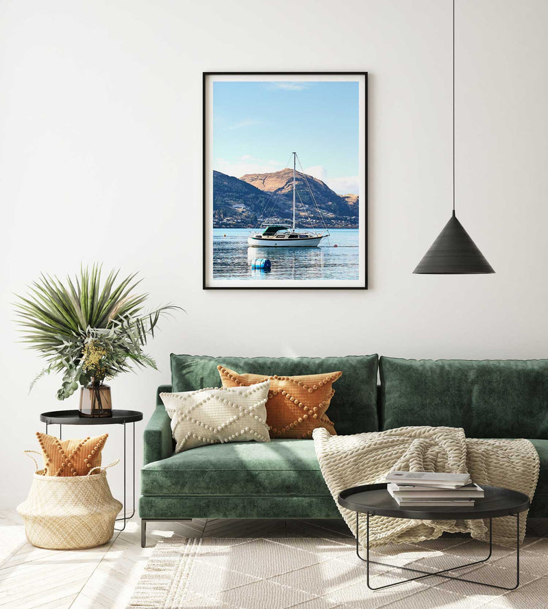 Lake Wakatipu Yacht artwork, Queenstown artwork, Queenstown Yacht Poster Art, Queenstown Yacht Art Print, Queenstown Yacht Photography Artwork, Queenstown Yacht Photography Art Print, Queenstown Yacht Photography Print , Queenstown Yacht photography print, Queenstown Yacht Wall Print, New Zealand Queenstown Yacht Art Print, Queenstown Yacht wall art, Queenstown Yacht print, Queenstown Yacht wall art prints, Melbourne Print Studio, Australian Wall Art Prints, New Zealand fine-art wall décor print.
