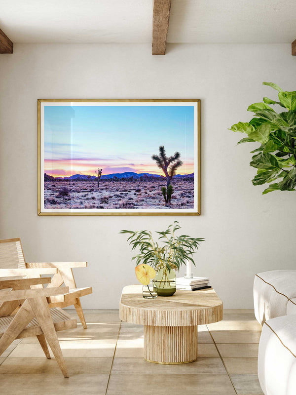 Giclee Studios, Joshua Tree Giclee Print, Giclée Studios, Giclée Print, Buy Joshua Tree Art Prints, Shop Joshua Tree Desert Photography Prints, Olive et Oriel Art Print, Print Emporium Art Print, Temple & Webster Art Print, Society6 Wall Art Prints, Fine Art Print, Photography Print, Modern Fine Art Prints, Contemporary Art Prints, Palm Springs Wall Art, Palm Springs Wall Print, Palm Springs Art Print, Palm Springs Artwork, Palm Springs Joshua Tree Print, Sunrise Art Print, Sunset Art Print