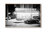 Designer B&W Art Print, designer street photography print of a Saint Laurent billboard poster, and NYC streetscape art print, fashion prints, interior design prints, interior design wall art, home décor prints, home décor wall art, wall art prints, Melbourne Print Studio, Australian Wall Prints, Los Angeles Wall Art, LA Art, fine-art wall décor and interior design. Jacquemus, Old Celine (Céline), Prada, Yves Saint Laurent, Bottega Veneta (New Bottega) and Louis Vuitton.