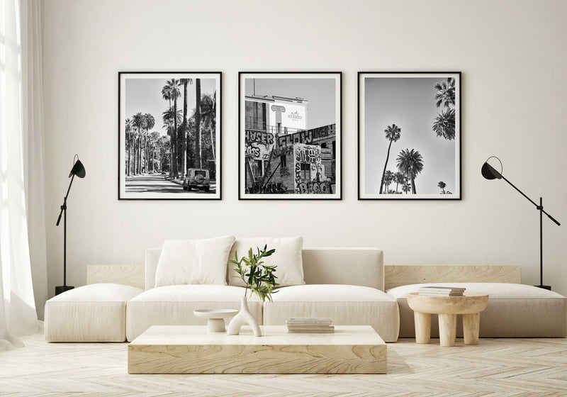 LA Black and White Print Palm Print Hollywood Hills Wall Art Hollywood Hills LA Artwork Print Los Angeles Artwork Wall Art Famous Wall Art Print Best Designer Art Print Best LA Artworks Affordable Artworks LA Palm Tree Print Art The Block Artwork Australia Art Print Interior Design Prints The Block Australia Artwork Palm Tree Print Home Décor Print Best Art Print Hollywood Photography Print Designer Hollywood Art LA Palm Tree Photography Print Poster Olive et Oriel Print Emporium