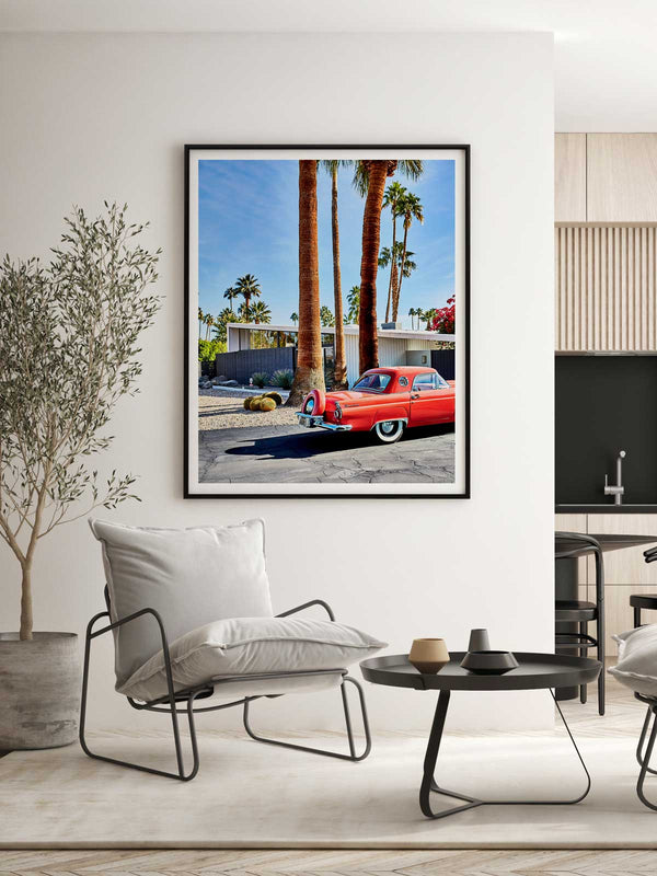 Best Palm Springs Art Prints, Photography art print Mid-Century Architecture House Palm Springs, California Los Angeles, Vintage Thunderbird Car Wall Art, Home décor interior design print artwork, Palm Springs Wall Art, Palm Springs Artwork, Palm Springs Art Print, Palm Springs Poster, Mid-Century Print Poster, Architectural, Modern Photographic Wall Art Print Poster, Car Print Artwork, Los Angeles Wall Art, LA Print Artwork, LA Wall Art, Wall art home décor print interior design